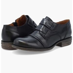 Miz Mooz Black Liam Oxford‎ Leather Loafer 11 Preppy Academia